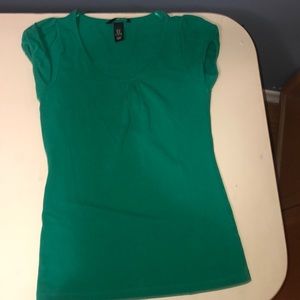 H&M green top